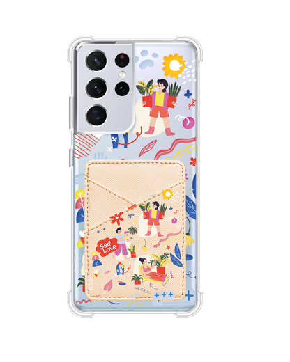 Android Phone Wallet Case - Self Love Sticker Pack 1.0