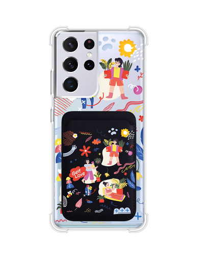 Android Magnetic Wallet Case - Self Love Sticker Pack 1.0