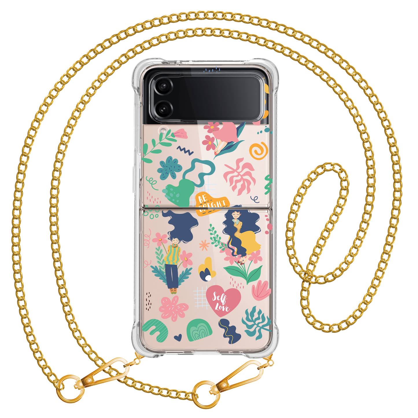 Android Flip / Fold Case - Self Love Sticker Pack 2.0