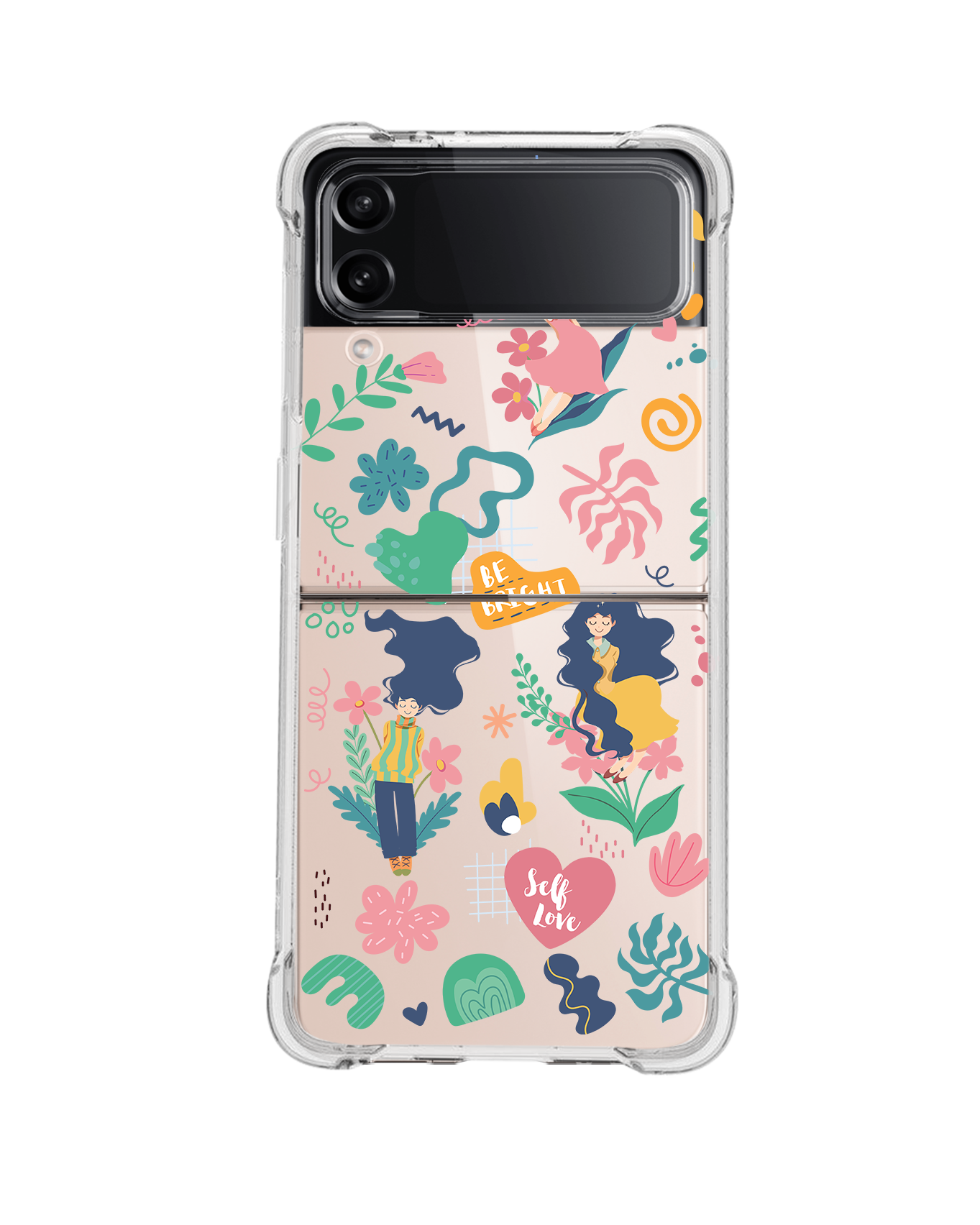 Android Flip / Fold Case - Self Love Sticker Pack 2.0