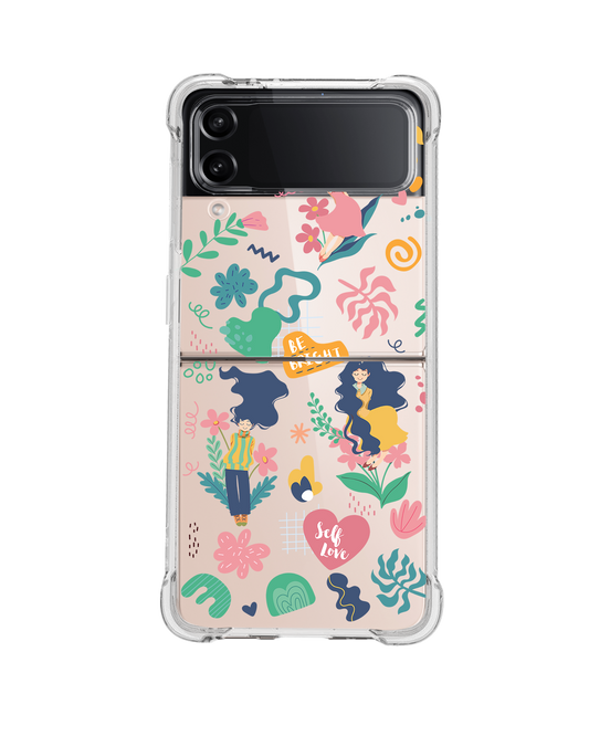 Android Flip / Fold Case - Self Love Sticker Pack 2.0