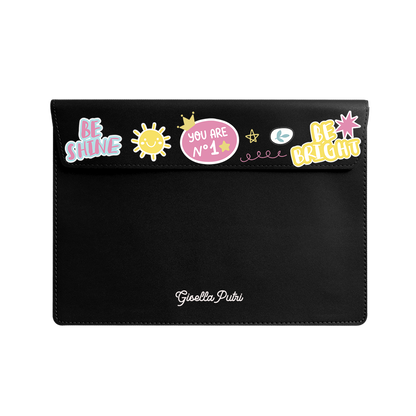 Vegan Leather Sleeve - Self Love Sticker Pack 3.0