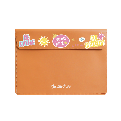 Vegan Leather Sleeve - Self Love Sticker Pack 3.0