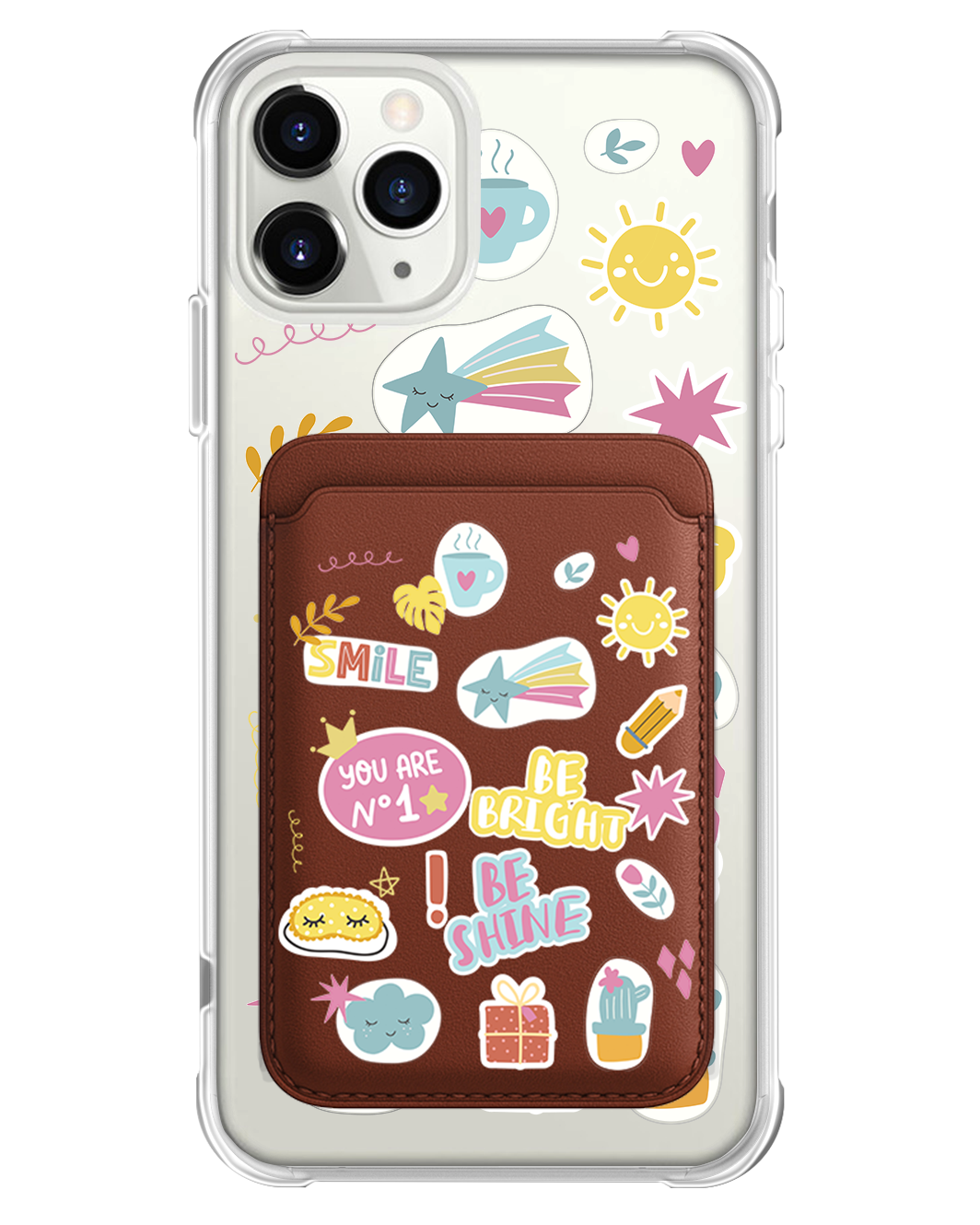 iPhone Magnetic Wallet Case - Self Love Sticker Pack 3.0