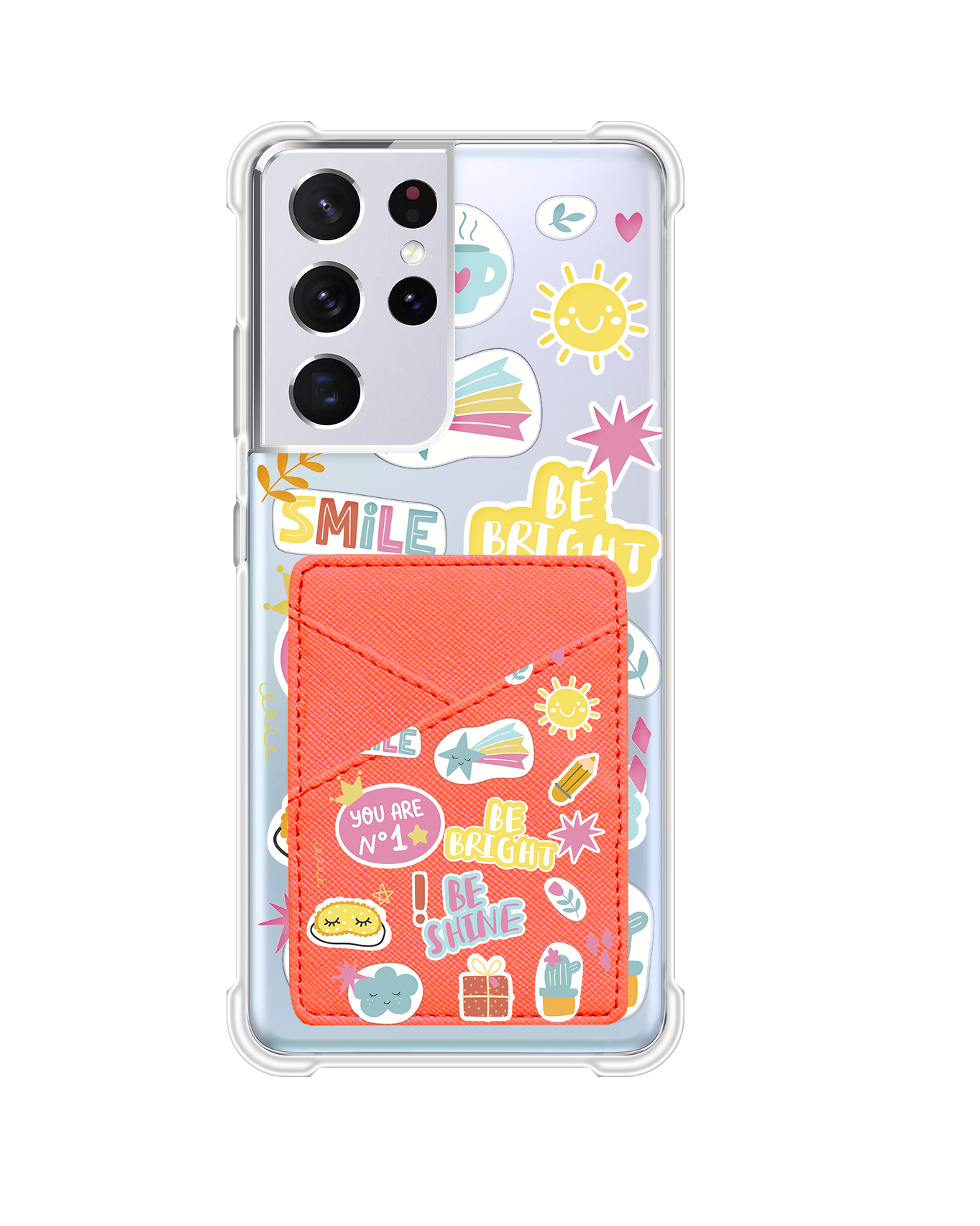 Android Phone Wallet Case - Self Love Sticker Pack 3.0