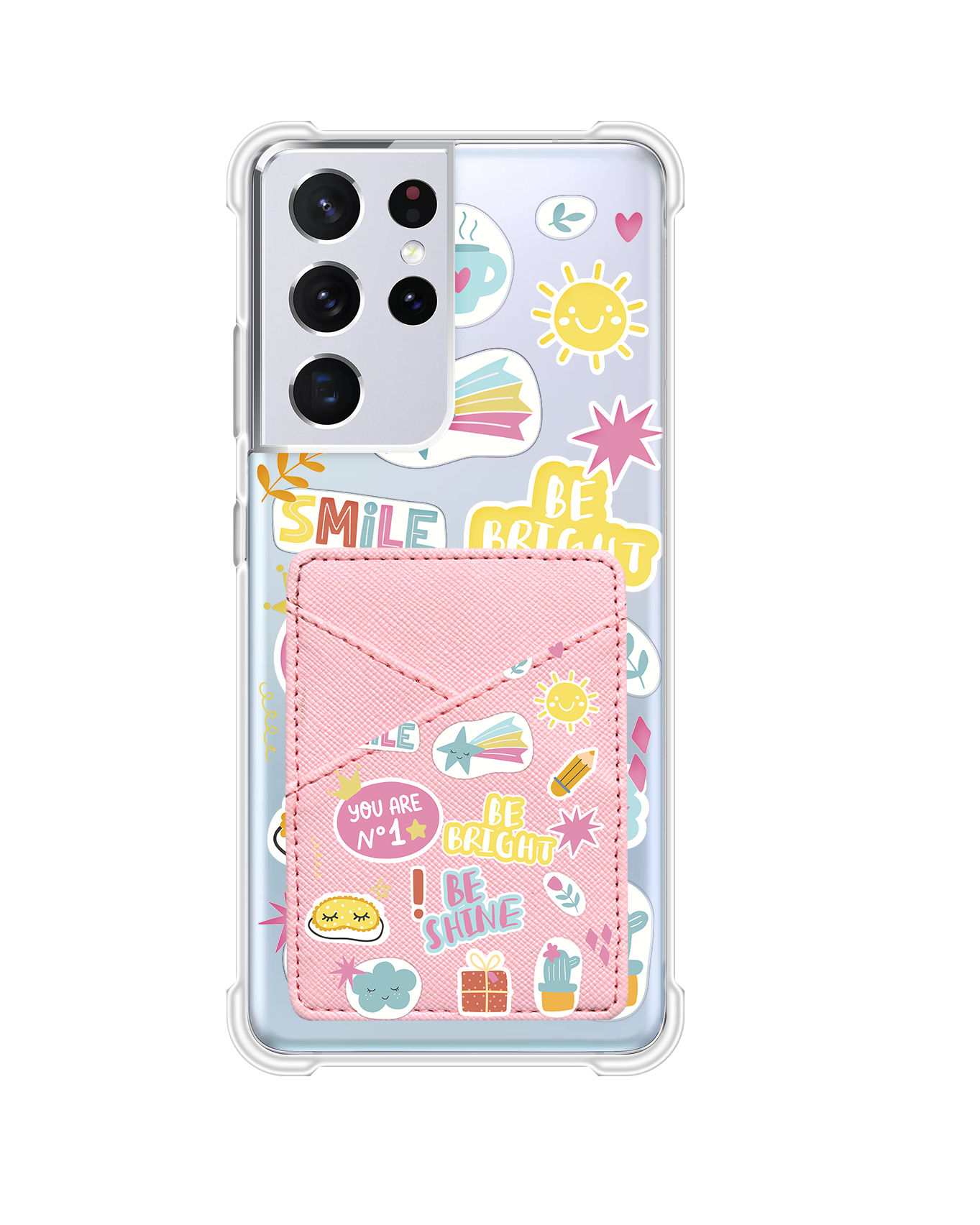 Android Phone Wallet Case - Self Love Sticker Pack 3.0