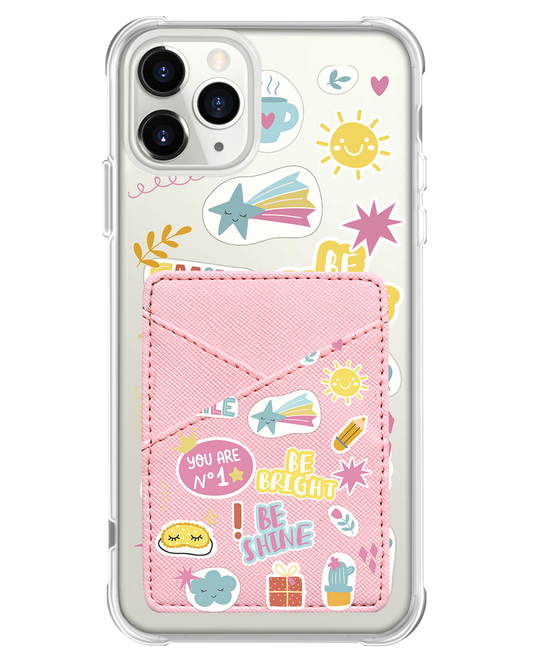 iPhone Phone Wallet Case - Self Love Sticker Pack 3.0