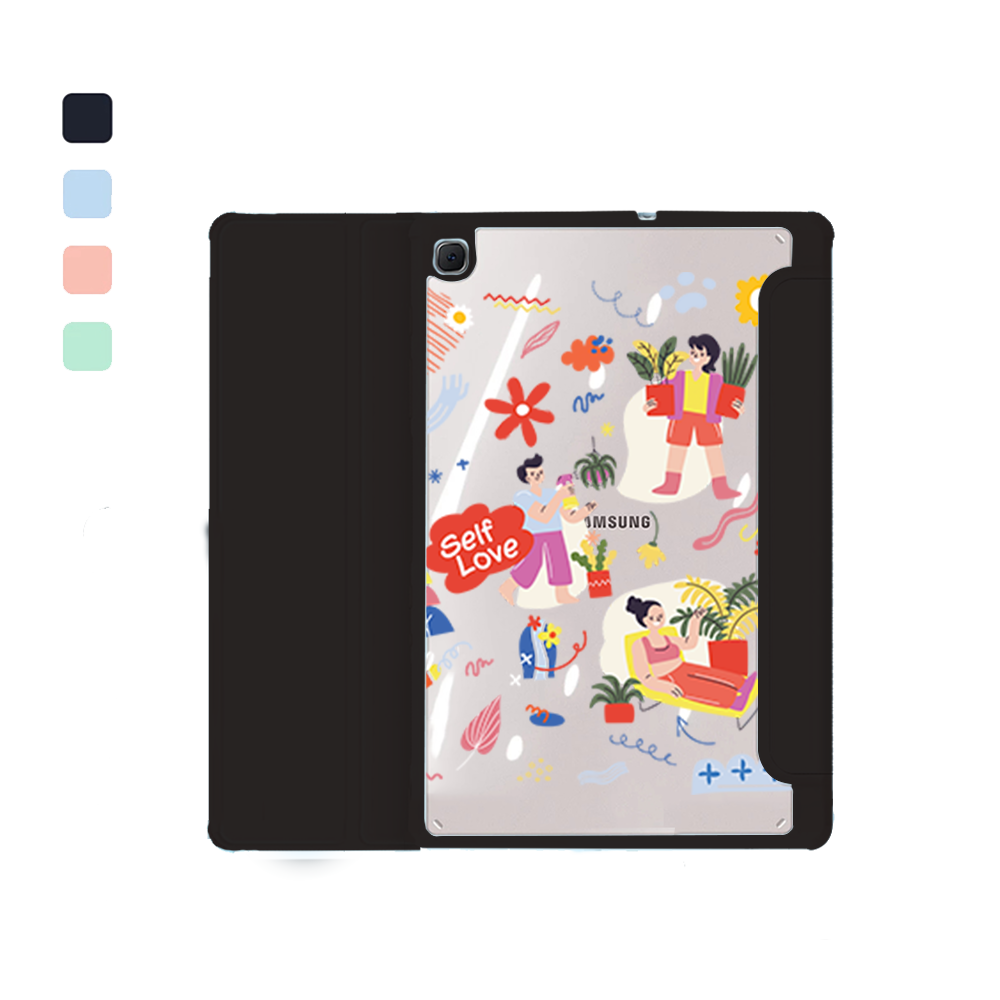 Android Tab Acrylic Flipcover - Self Love Sticker pack 1.0