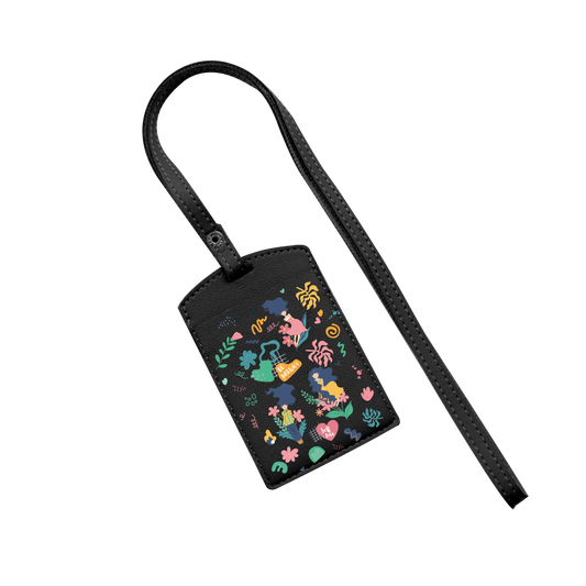 Vegan Leather Lanyard - Self Love Sticker pack 2.0