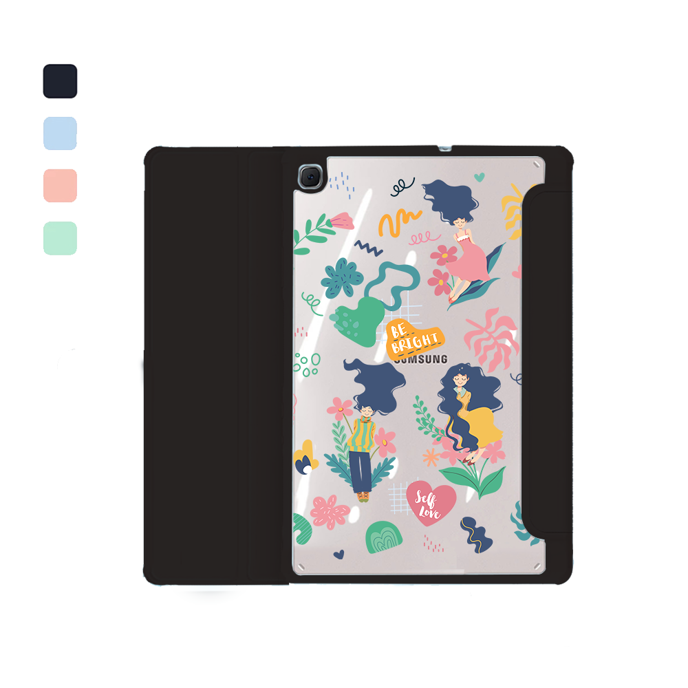 Android Tab Acrylic Flipcover - Self Love Sticker pack 2.0