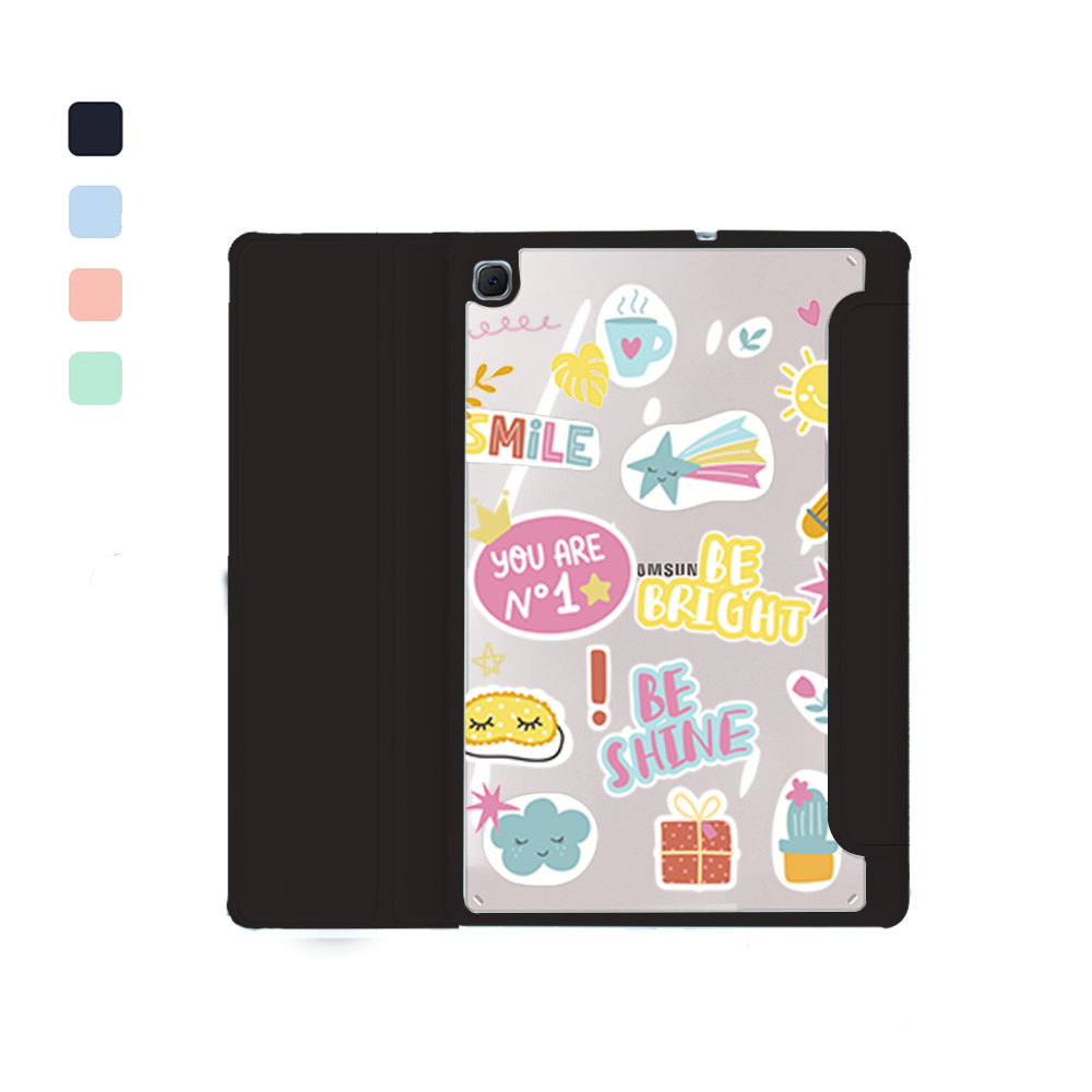 Android Tab Acrylic Flipcover - Self Love Sticker pack 3.0