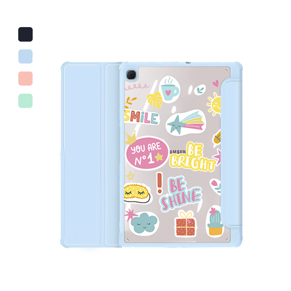 Android Tab Acrylic Flipcover - Self Love Sticker pack 3.0