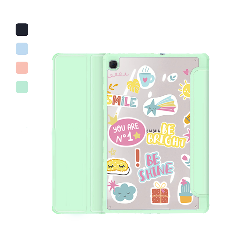 Android Tab Acrylic Flipcover - Self Love Sticker pack 3.0