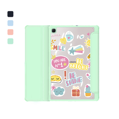 Android Tab Acrylic Flipcover - Self Love Sticker pack 3.0