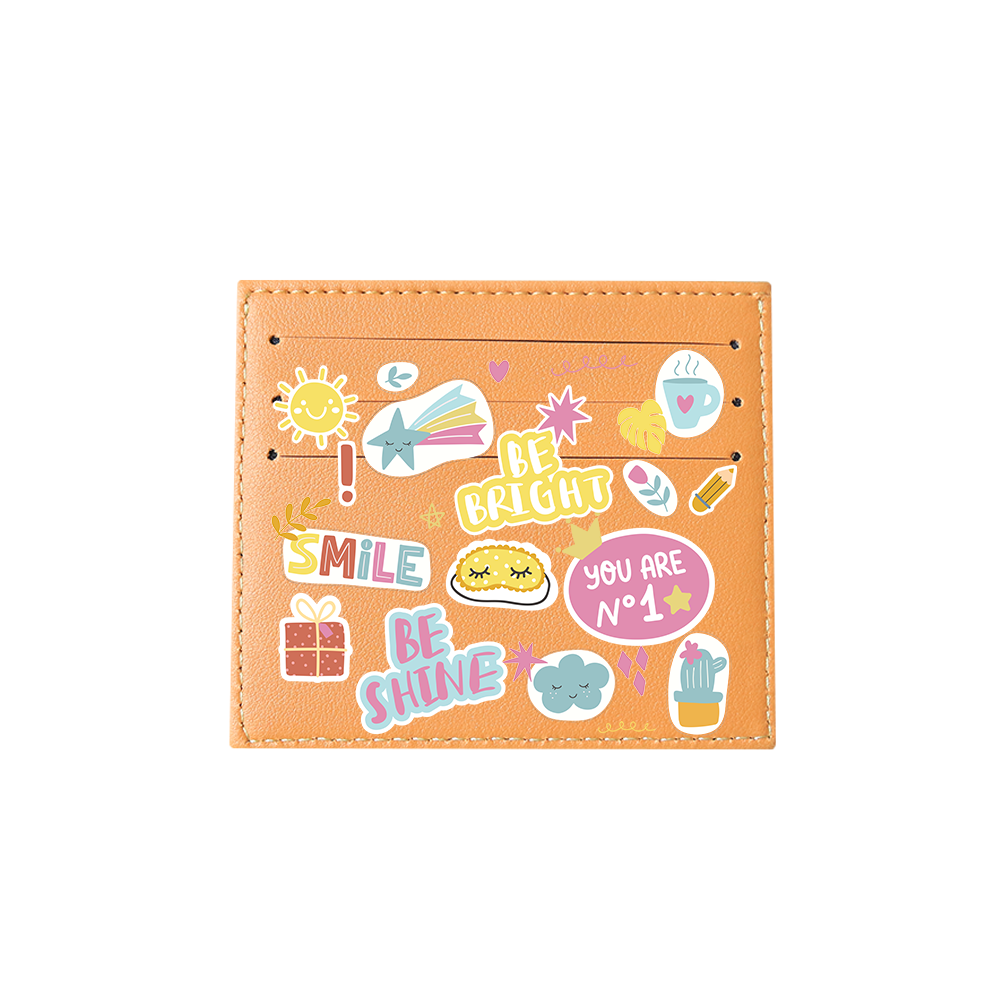 6 Slots Card Holder - Self Love Sticker pack 3.0