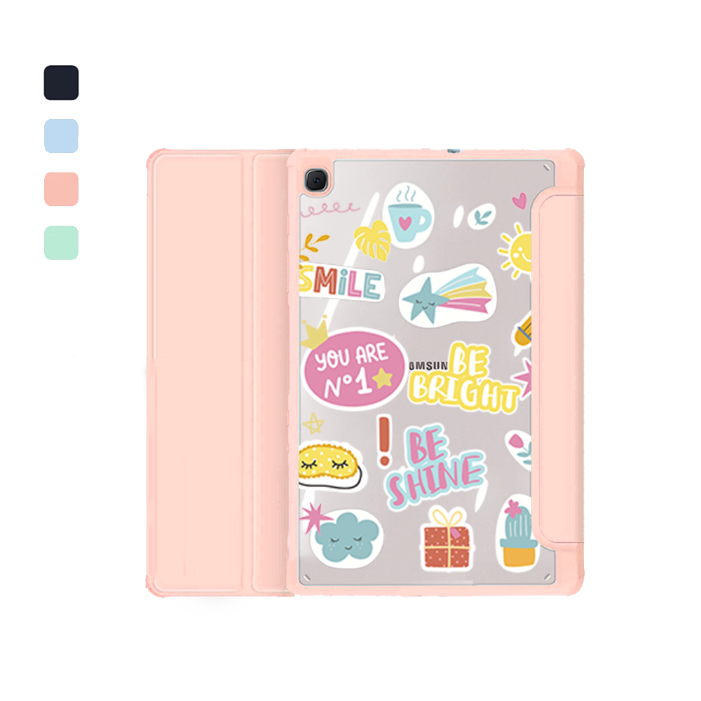 Android Tab Acrylic Flipcover - Self Love Sticker pack 3.0