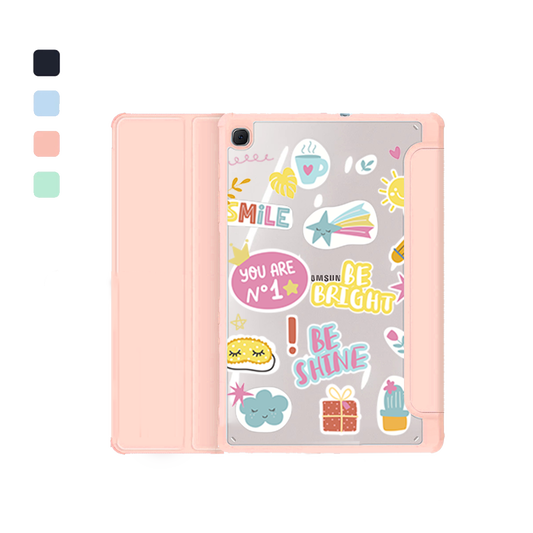 Android Tab Acrylic Flipcover - Self Love Sticker pack 3.0