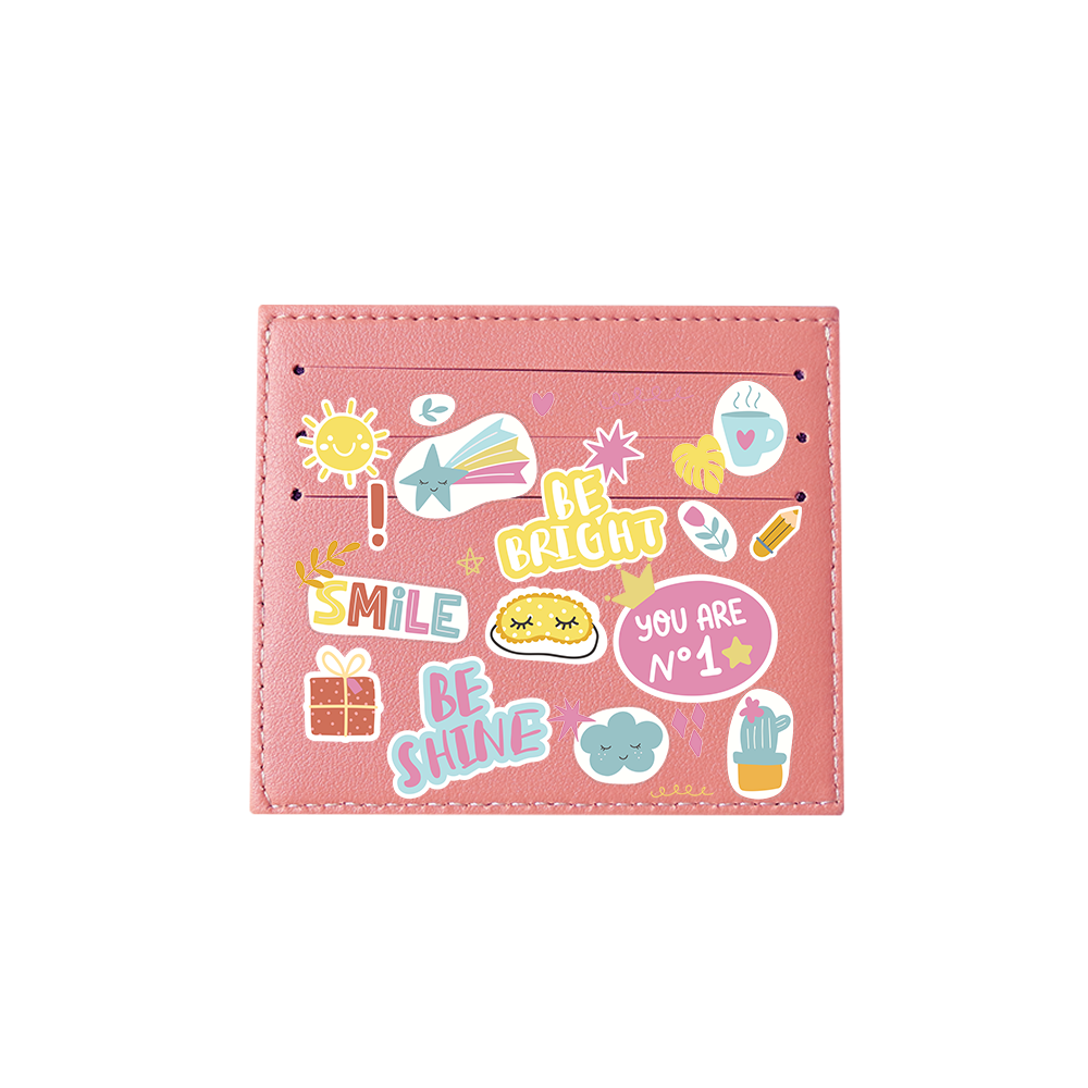 6 Slots Card Holder - Self Love Sticker pack 3.0