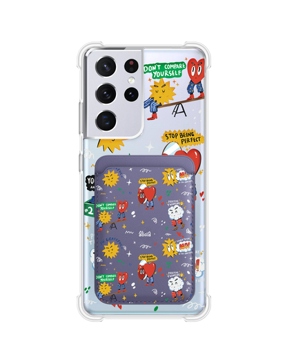 Android Magnetic Wallet Case - Selfless Love 2.0