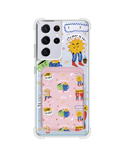 Android Magnetic Wallet Case - Selfless Love 3.0