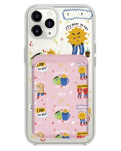 iPhone Magnetic Wallet Case - Selfless Love 3.0