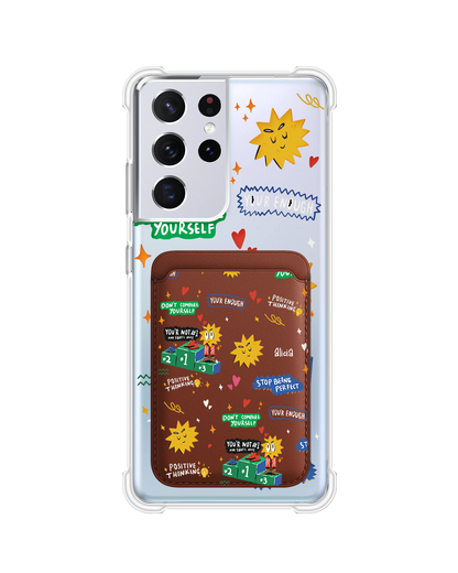 Android Magnetic Wallet Case - Selfless Love 4.0