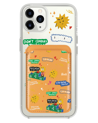 iPhone Magnetic Wallet Case - Selfless Love 4.0