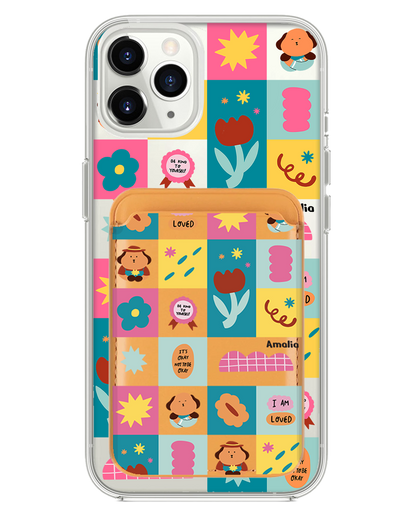 iPhone Magnetic Wallet Case - Selflove Cubicle
