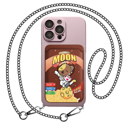 iPhone Magnetic Wallet Silicone Case - Honey Moon