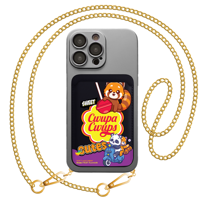 iPhone Magnetic Wallet Silicone Case - Cwupa Cwups