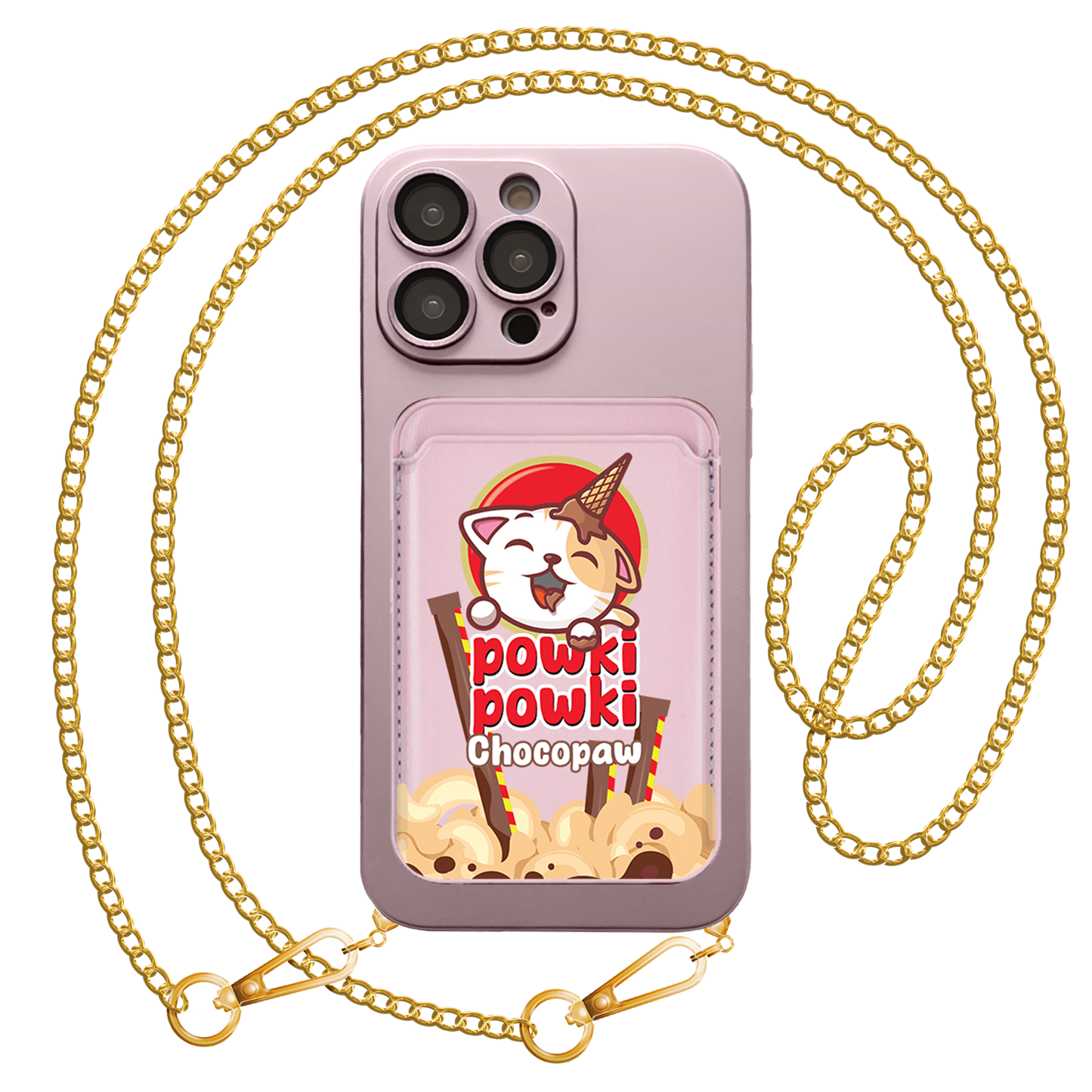 iPhone Magnetic Wallet Silicone Case - Powki Powki