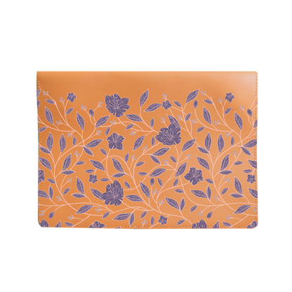 Vegan Leather Sleeve - Sketchy Flower 4.0