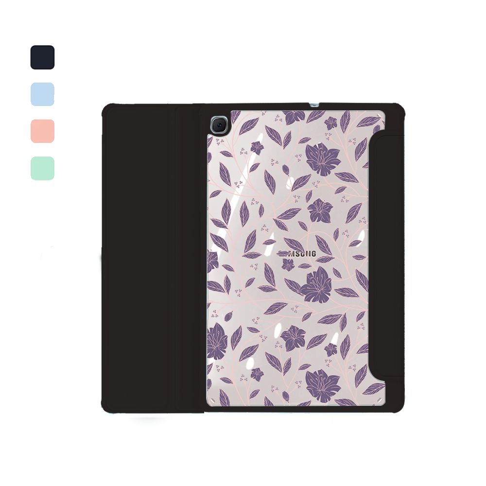 Android Tab Acrylic Flipcover - Sketchy Flower 4.0