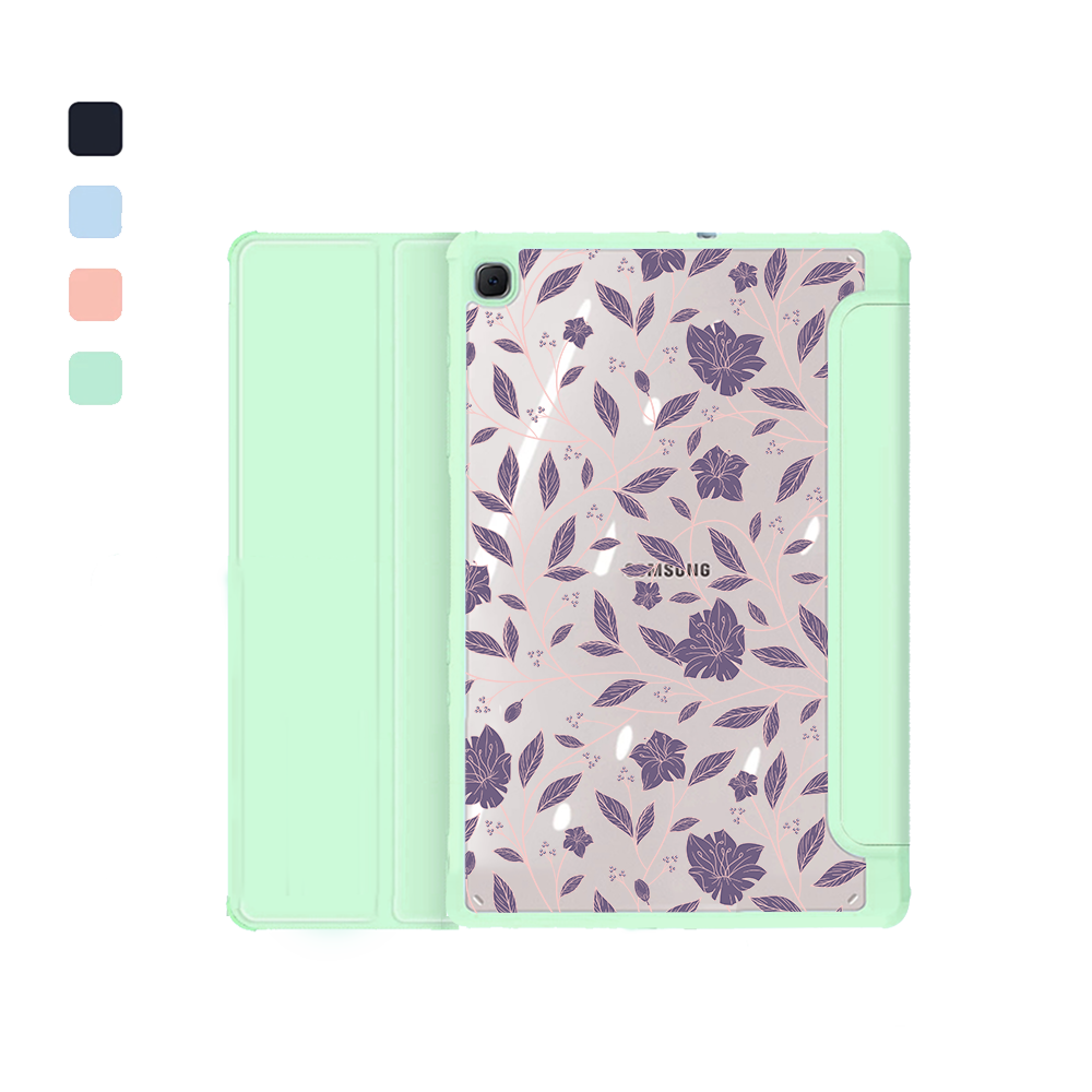 Android Tab Acrylic Flipcover - Sketchy Flower 4.0