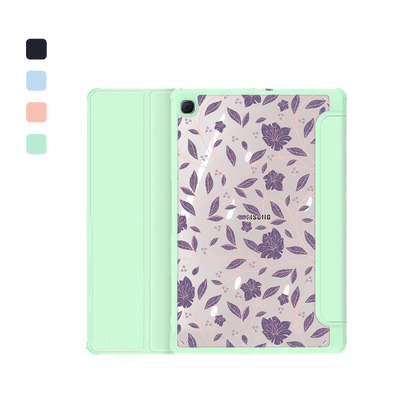 Android Tab Acrylic Flipcover - Sketchy Flower 4.0