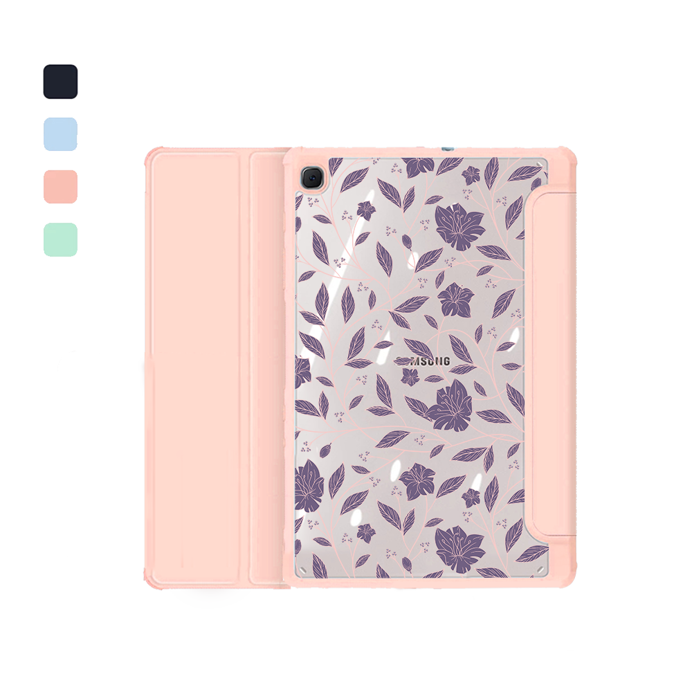 Android Tab Acrylic Flipcover - Sketchy Flower 4.0