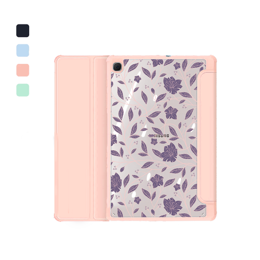 Android Tab Acrylic Flipcover - Sketchy Flower 4.0