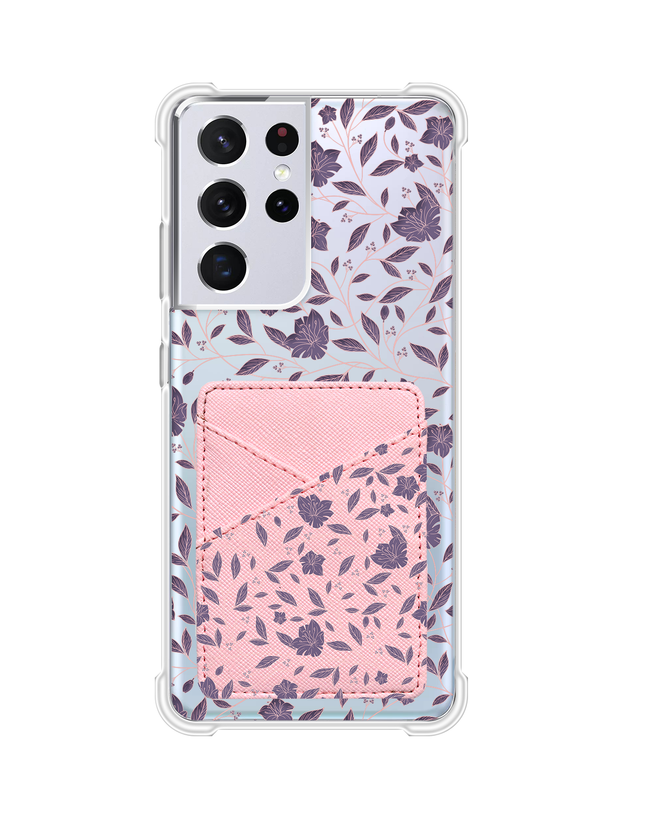 Android Phone Wallet Case - Sketchy Flower 4.0