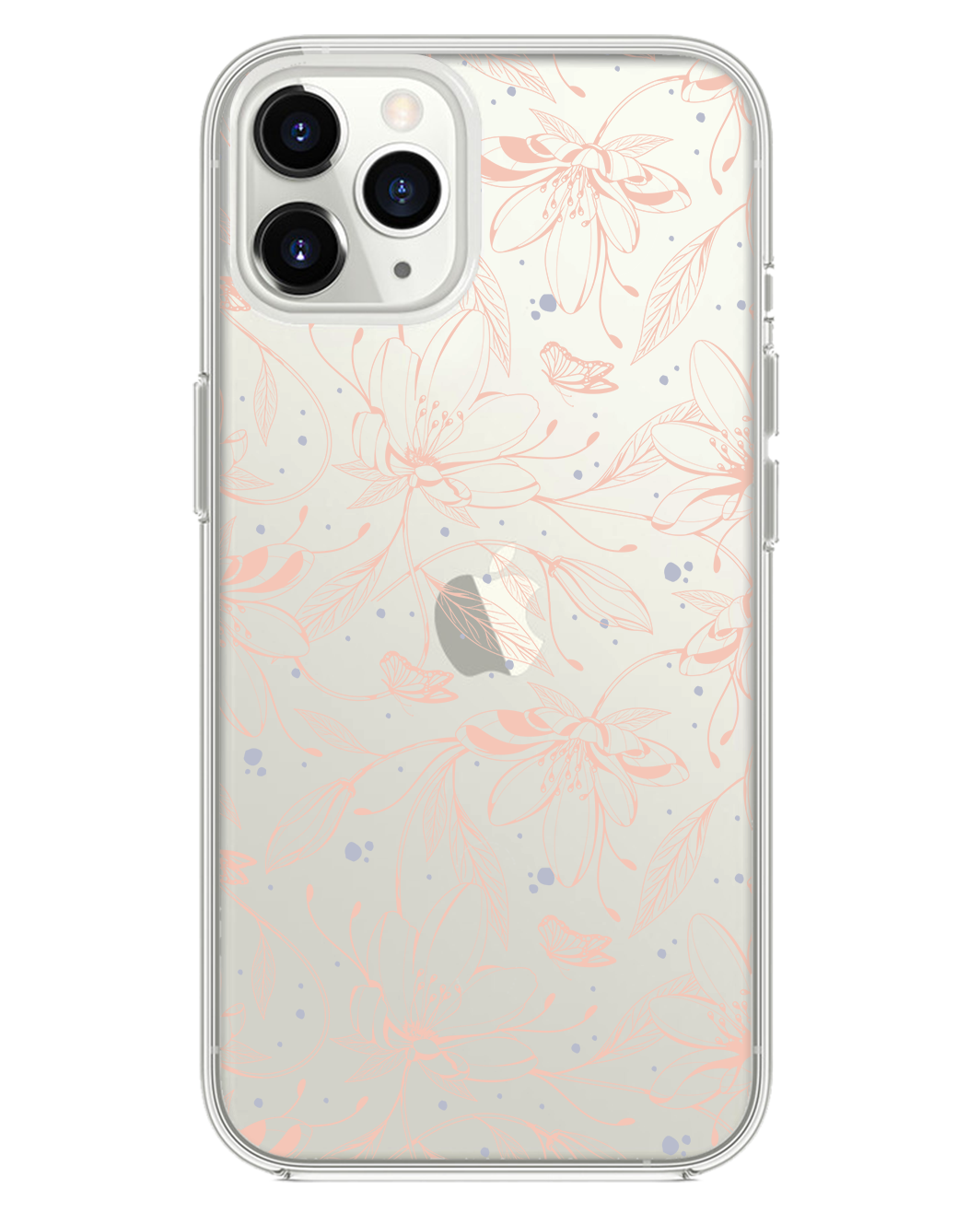 iPhone Rearguard Hybrid - Sketchy Flower & Butterfly 1.0