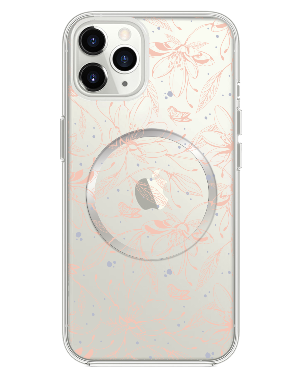 iPhone Rearguard Hybrid - Sketchy Flower & Butterfly 1.0