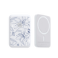 Magnetic Wireless Powerbank - Sketchy Flower & Butterfly 2.0