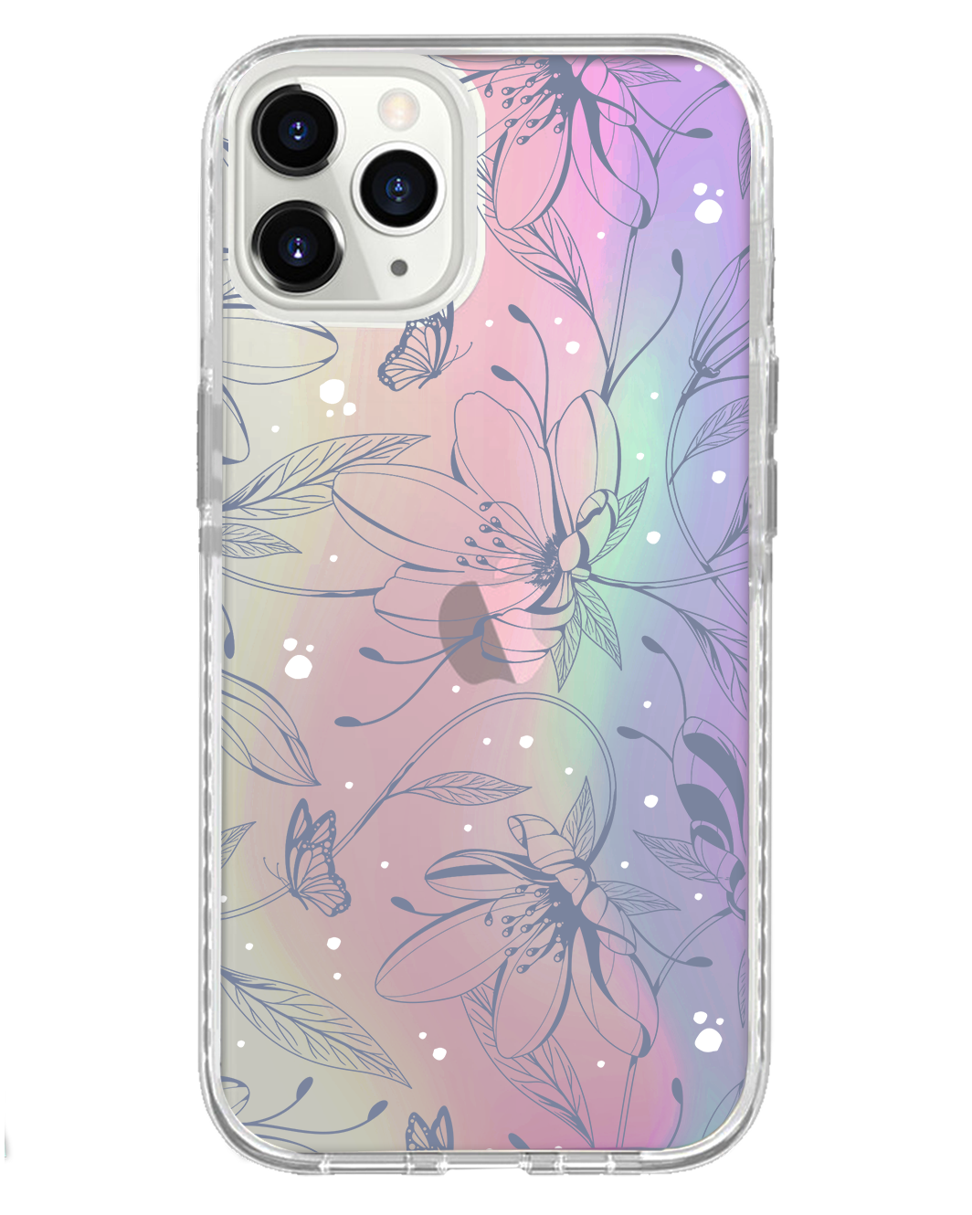 iPhone Rearguard Holo - Sketchy Flower & Butterfly 2.0