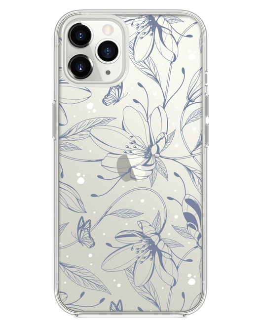 iPhone Rearguard Hybrid - Sketchy Flower & Butterfly 2.0