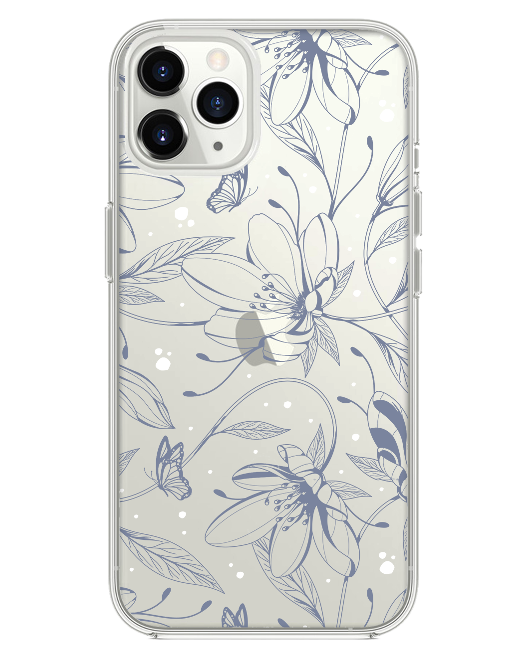 iPhone Rearguard Hybrid - Sketchy Flower & Butterfly 2.0