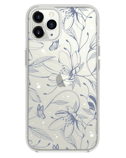 iPhone Rearguard Hybrid - Sketchy Flower & Butterfly 2.0