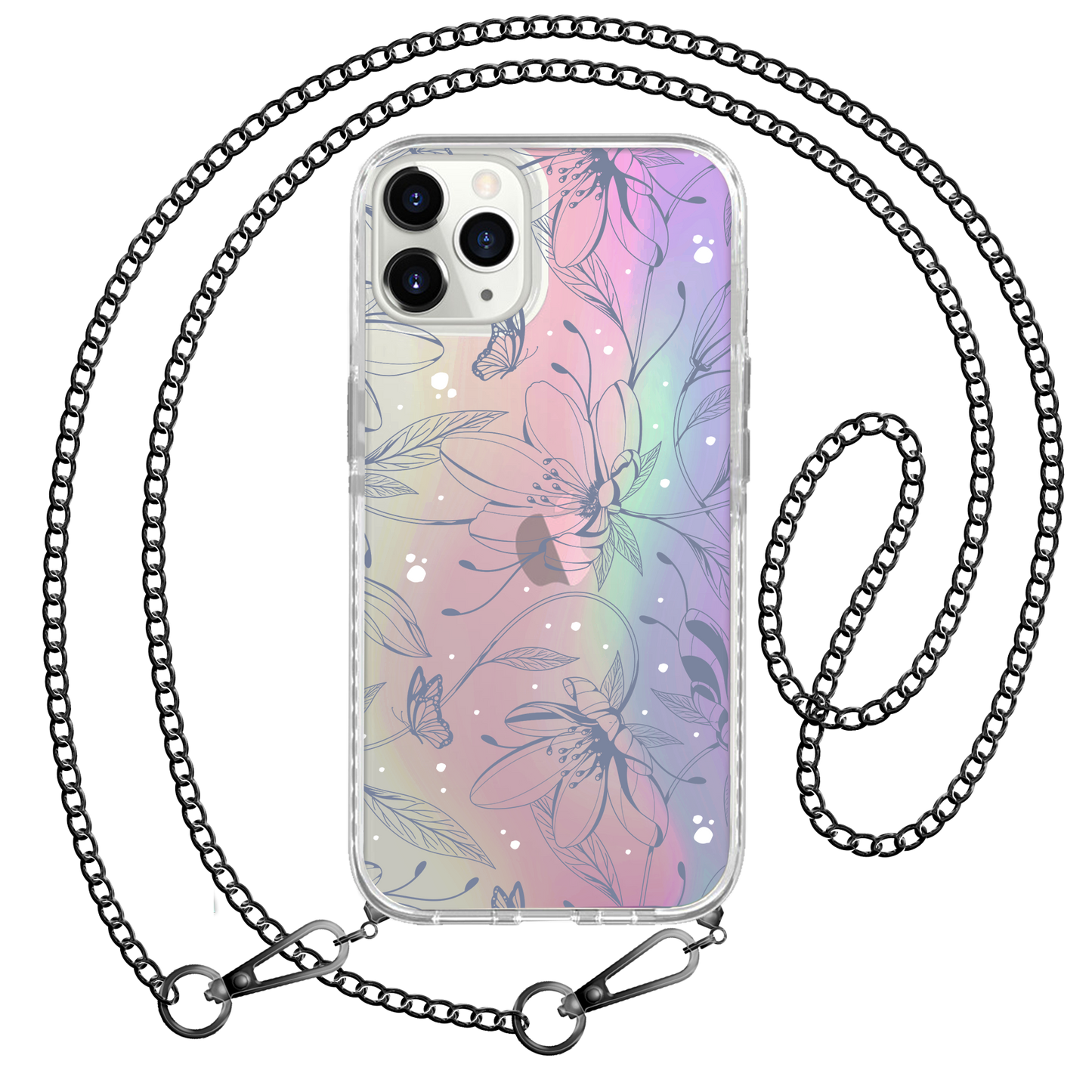 iPhone Rearguard Holo - Sketchy Flower & Butterfly 2.0