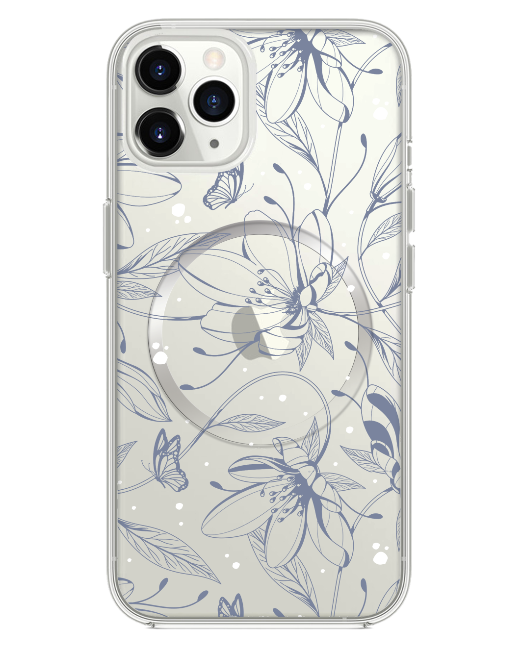 iPhone Rearguard Hybrid - Sketchy Flower & Butterfly 2.0