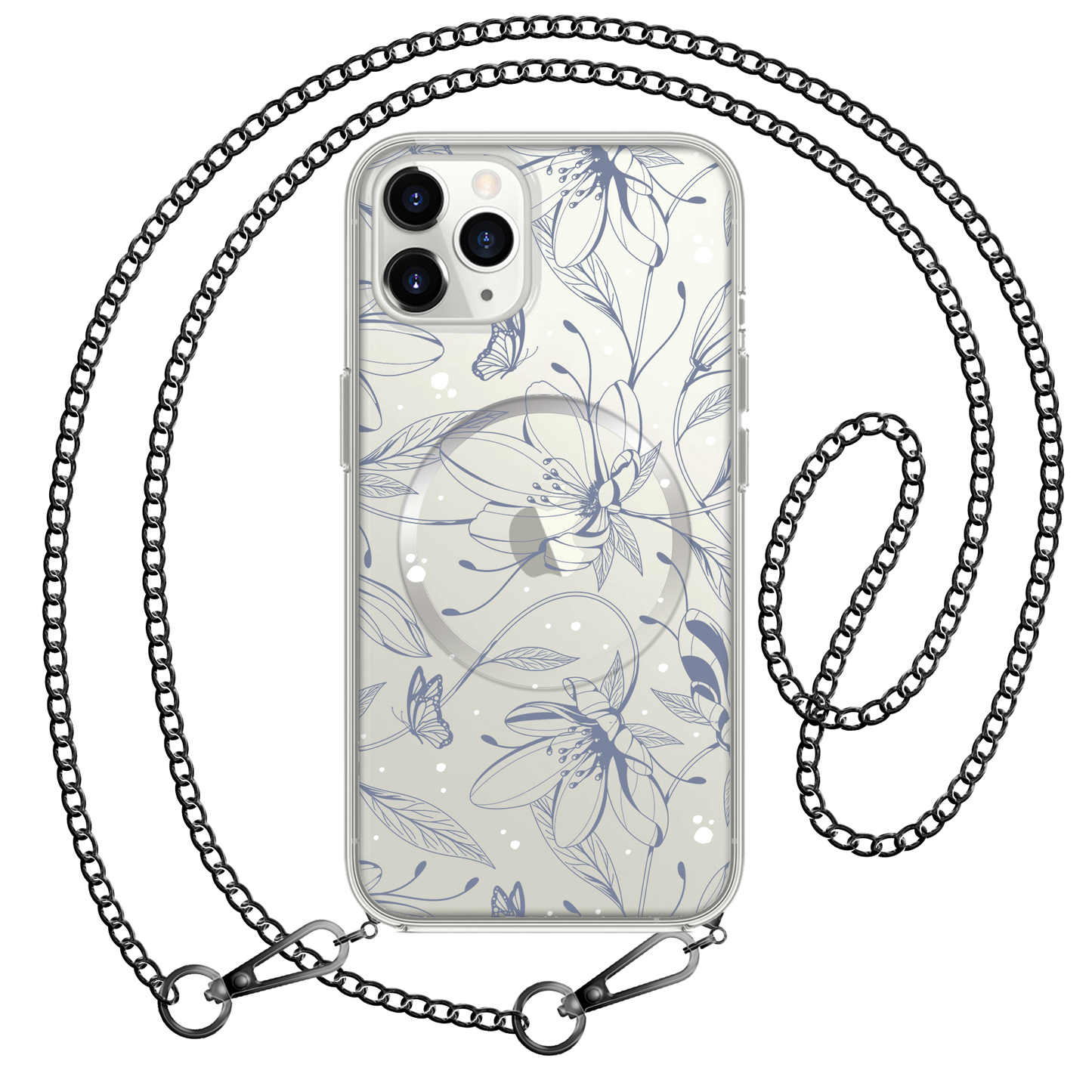 iPhone Rearguard Hybrid - Sketchy Flower & Butterfly 2.0