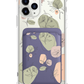 iPhone Magnetic Wallet Case - Sketchy Flowers