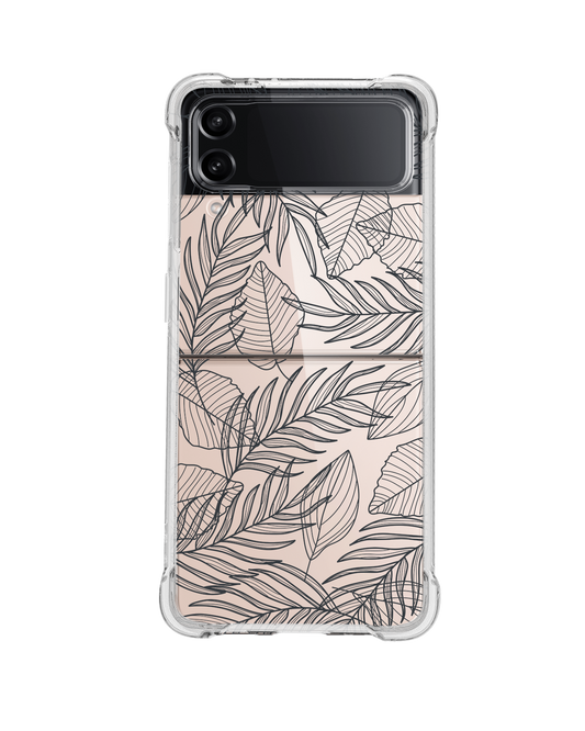 Android Flip / Fold Case - Sketchy Tropical 2.0